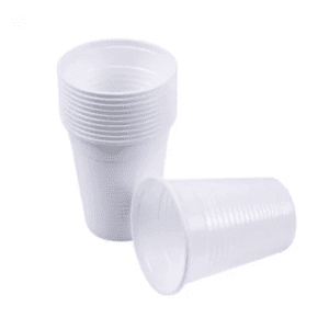 كأس شتا بلاست بلاستيك ابيض 6 اونز - كرتون 50حبة * 20ربطة